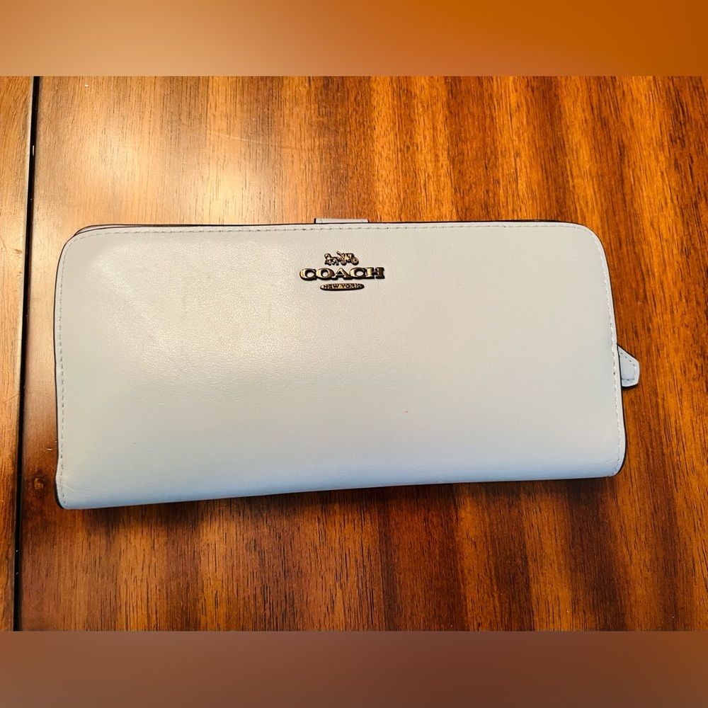 Coach skinny wallet